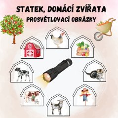 PROSVĚTLOVACÍ OBRÁZKY - DOMÁCÍ ZVÍŘATA, FARMA