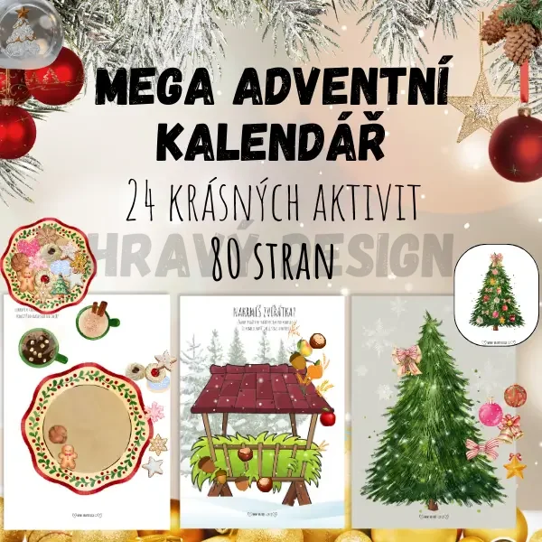 Foto: Adventní kalendář pro MŠ – vánoční aktivity