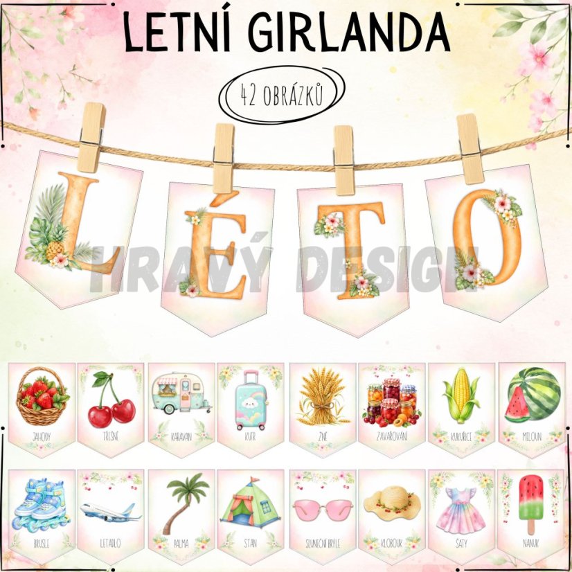 Letní girlanda