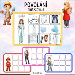 Povolání, řemesla - PDF pro děti MŠ