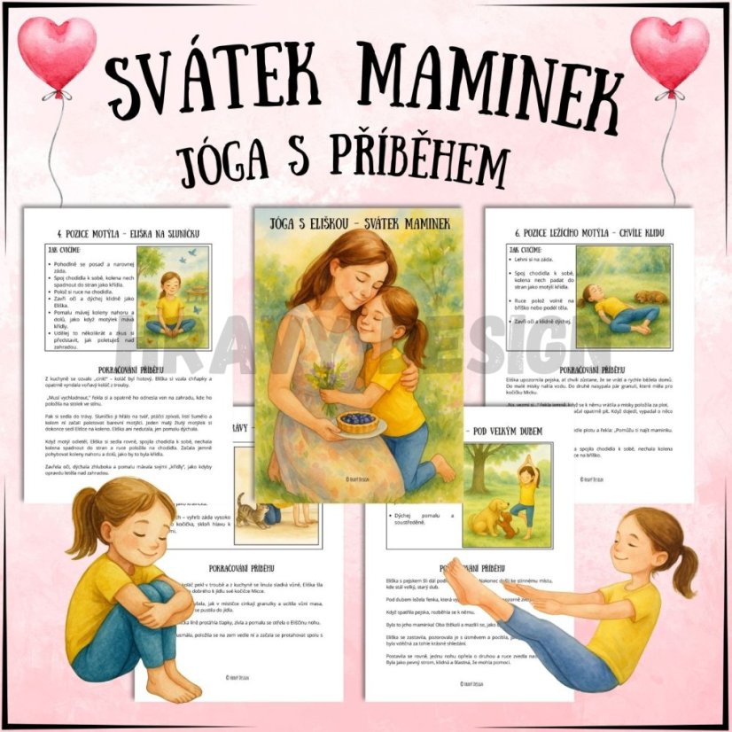Den matek - jóga s příběhem