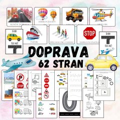 Foto: Dopravní výchova pracovní listy - Hravý Design 