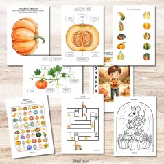 Dýně, dýňobraní - soubor aktivit