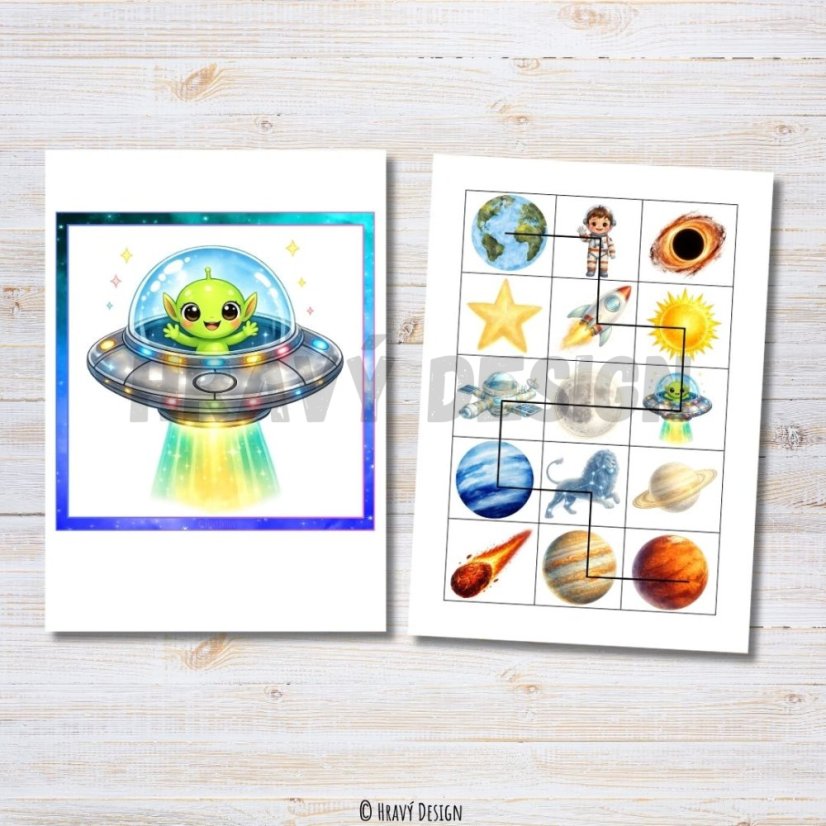 Vesmír - Pohybový chodníček