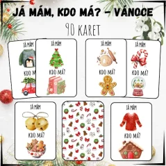Foto: Hra pro děti - Já mám, kdo má? Vánoce Foto: Hra pro děti - Já mám, kdo má? Vánoce