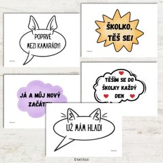Začátek školního roku ve školce – Rekvizity do fotokoutku