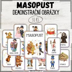 Masopust - demonstrační obrázky - MŠ - PDF