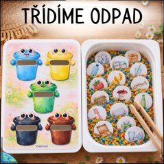 Třídíme odpad - Vkládací aktivita