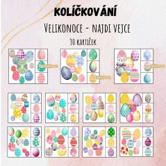 Velikonoční kolíčkování pro děti. Velikonoční kolíčkování pro děti.