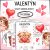 Valentýn - PDF pracovní listy a aktivity pro děti - MŠ