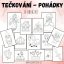 Foto - tečkování vatovými tyčinkami - pohádky 