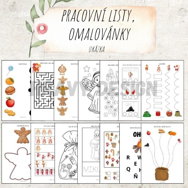 MIKULÁŠ - SOUBOR AKTIVIT