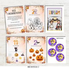 Halloweenská plotovka/stezka
