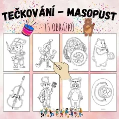 Foto: tečkování masopust 