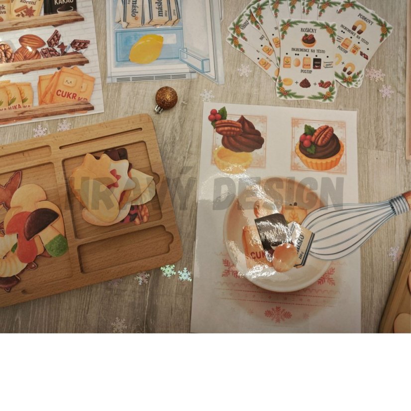 Pečení vánočního cukroví