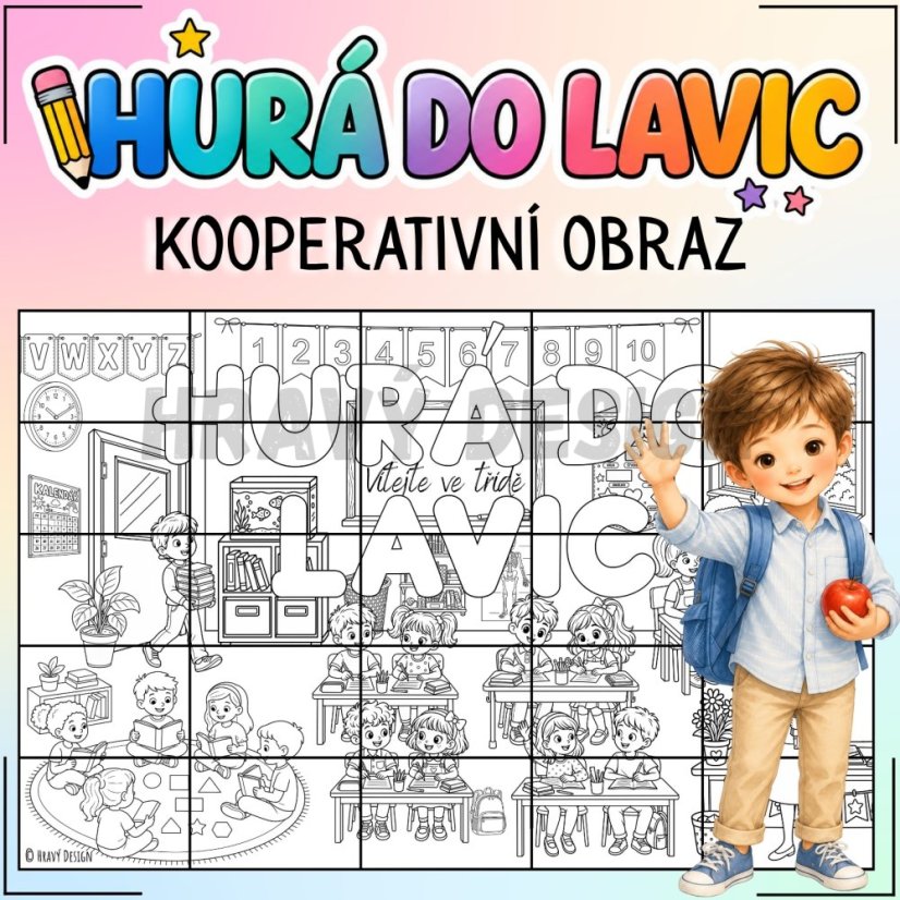 Hurá do lavic - Kooperativní obraz
