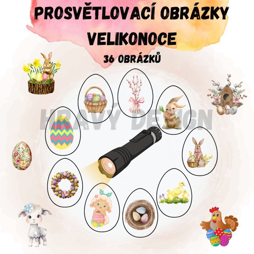 Foto: Prosvětlovací obrázky - Velikonoce 