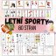 Foto: Soubor aktivit na téma letní sporty pro MŠ