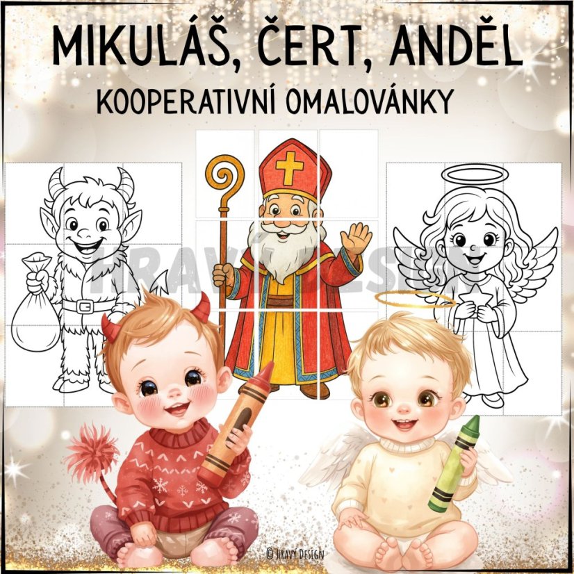 Kooperativní obraz - Mikuláš  