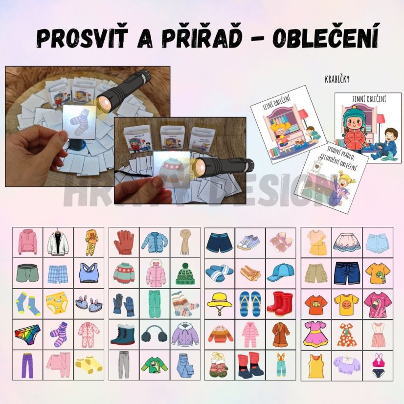 PROSVIŤ A PŘIŘAĎ - OBLEČENÍ