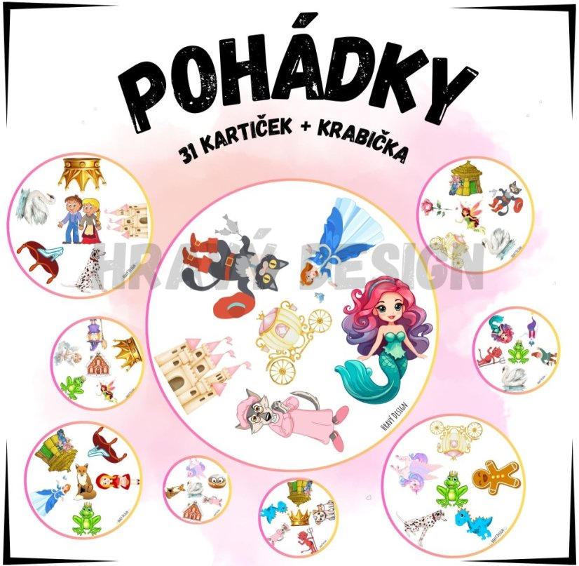 Foto: Postřehová hra na téma pohádky - Hravý Design 