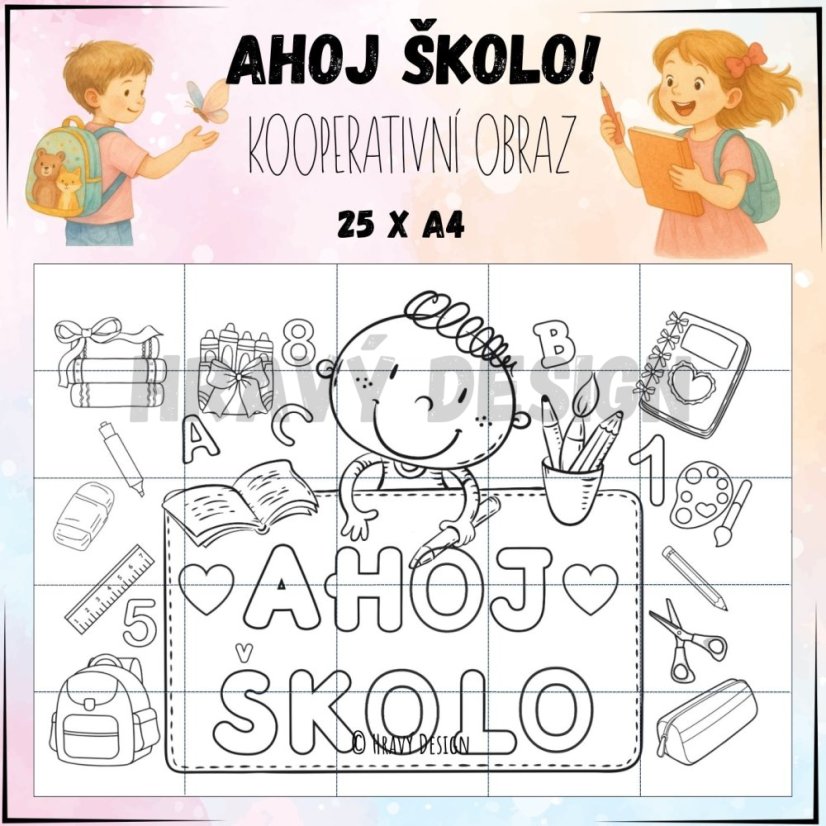 Foto: Kooperativní obraz - Ahoj školo!