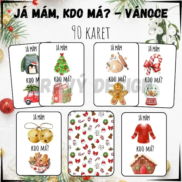 Foto: Hra pro děti - Já mám, kdo má? Vánoce 