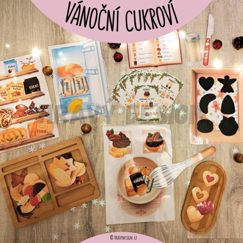 Pečení vánočního cukroví