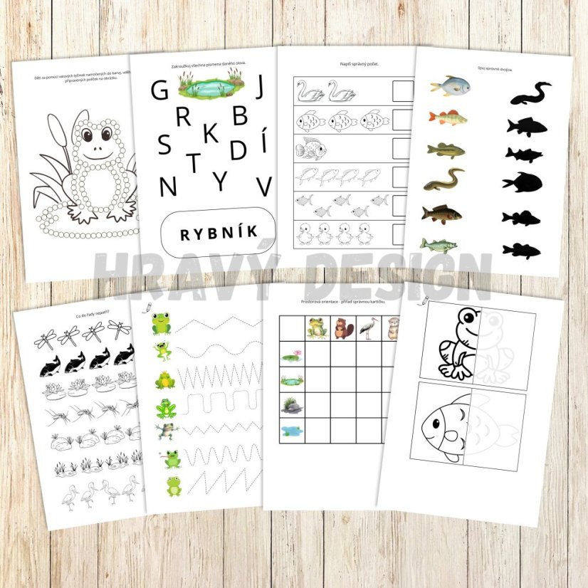 ŽIVOT U VODY - SOUBOR AKTIVIT