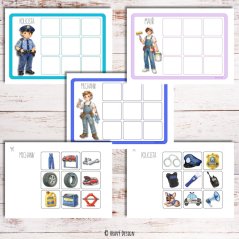 Povolání - přiřazování