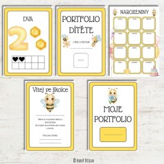 Třída včeliček - kompletní výzdoba