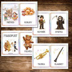 Masopust - demonstrační obrázky