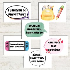 Loučení s předškoláky - Rekvizity do fotokoutku